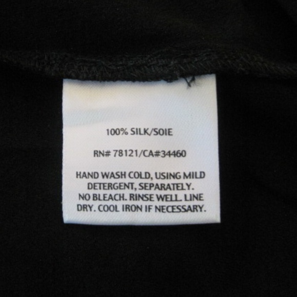 Eileen Fisher Short Sleeve Silk Top - Picture 5 of 5